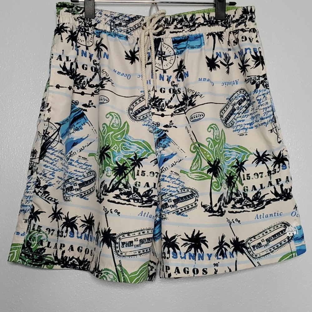Caribbean Joe board shorts swim‎ trunks mens large